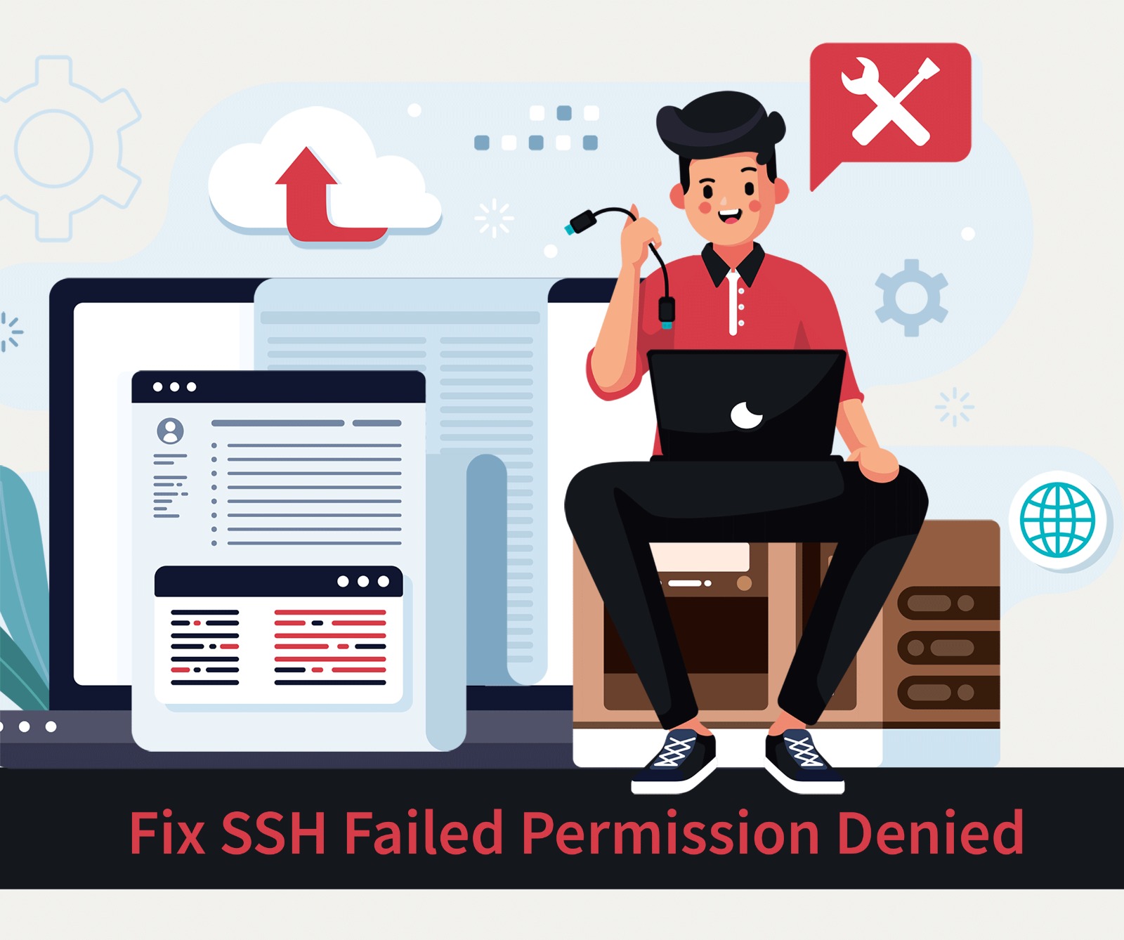 ssh failed permission denied
