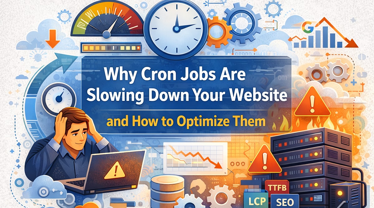 How cron jobs affect website speed and server performance